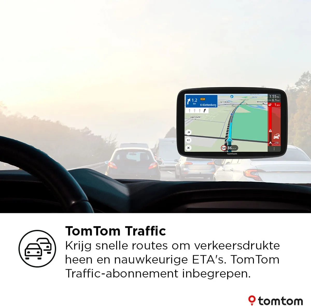 TomTom GO Navigator 6 (2nd GEN) Autonavigatie - Europa - Zwart - afbeelding 6 van 6
