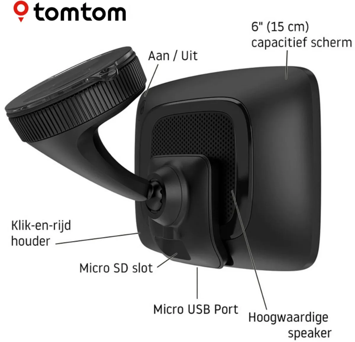 TomTom GO Navigator 6 (2nd GEN) - Autonavigatie - Europa