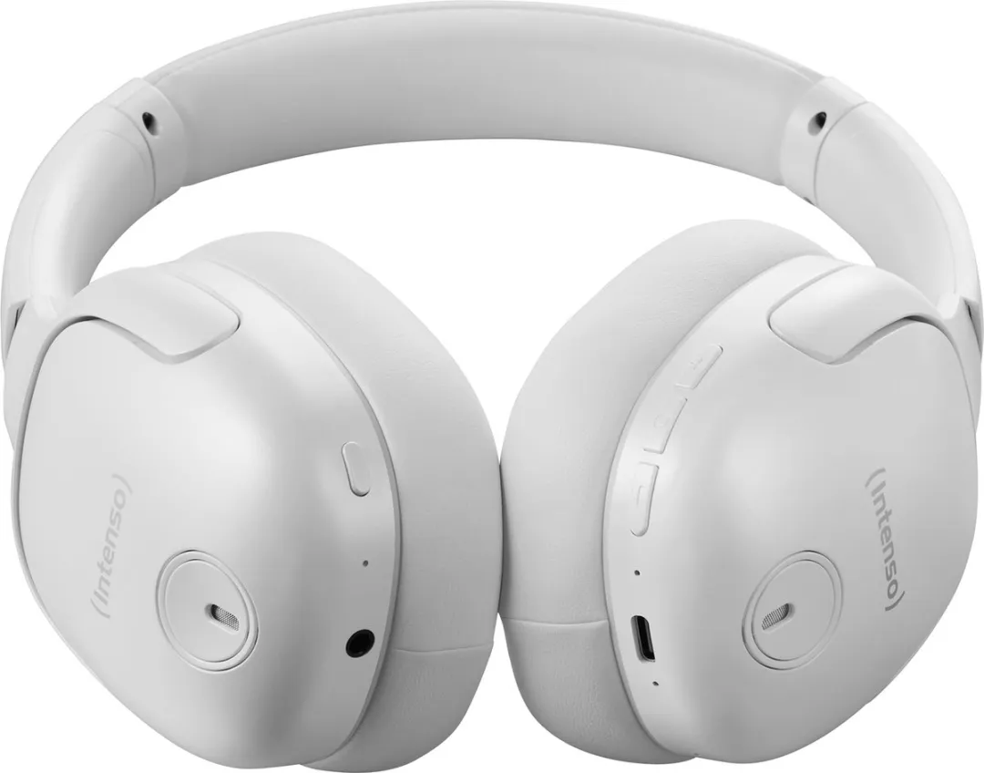 Intenso O400HA Over-ear Koptelefoon ANC - wit