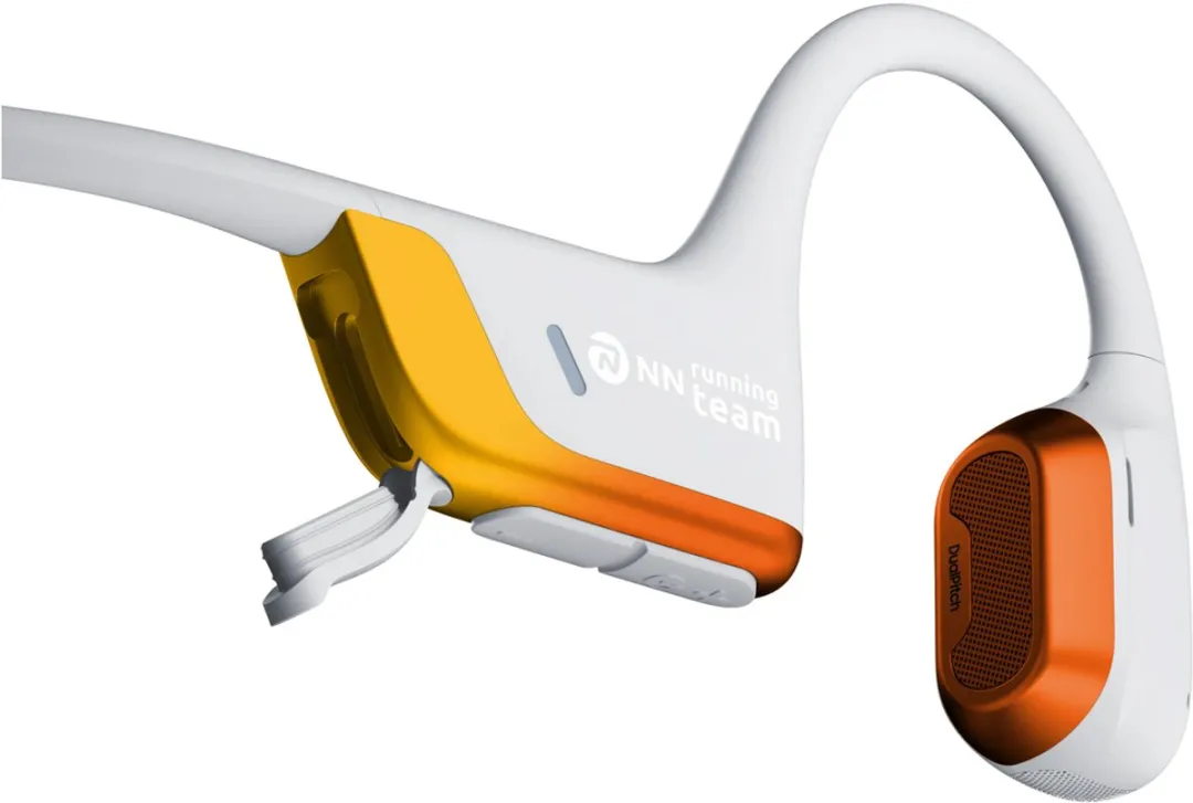 Shokz OpenRun Pro 2 EK Open-ear Sporthoofdtelefoon – Bone Conduction – IP55 water- en zweetbestendigheid – Eliud Kipchoge Edition – Oranje/Wi