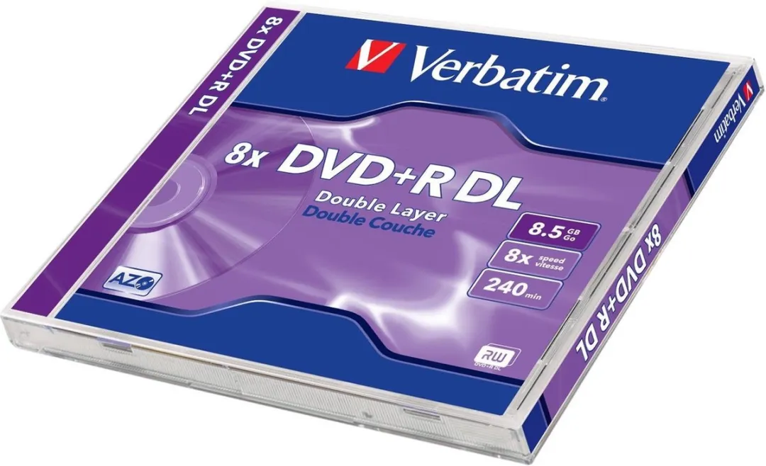 Verbatim 43540 DVD+R 8,5GB - Lege schijf