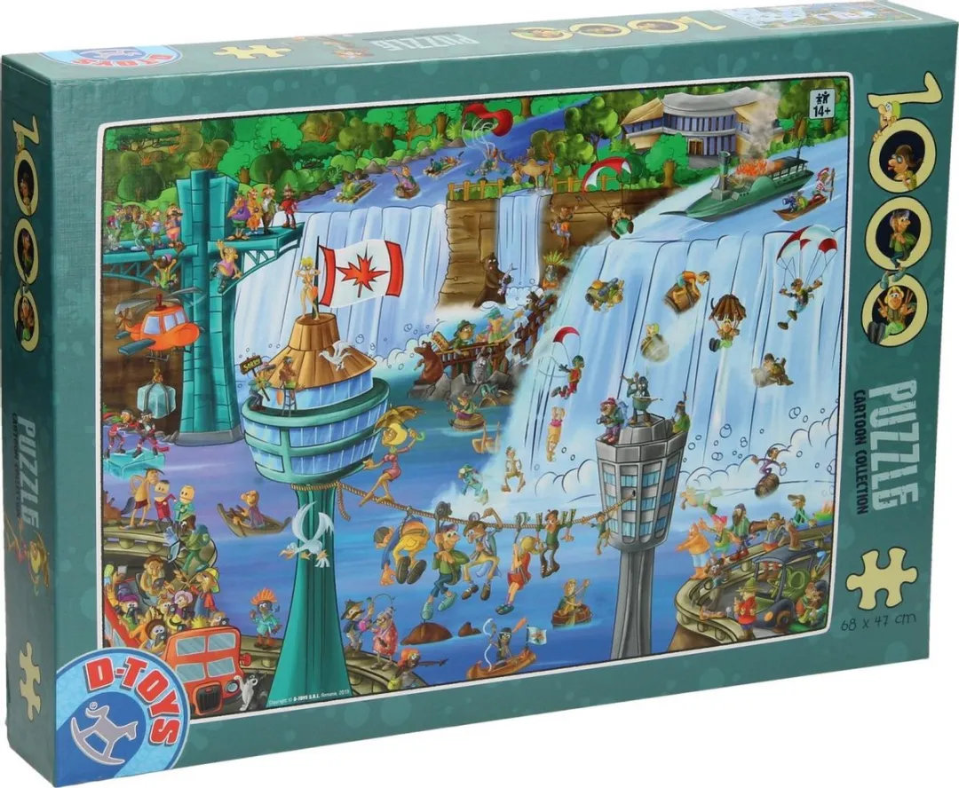 D-Toys Niagara Falls Puzzel 1000 Stuks