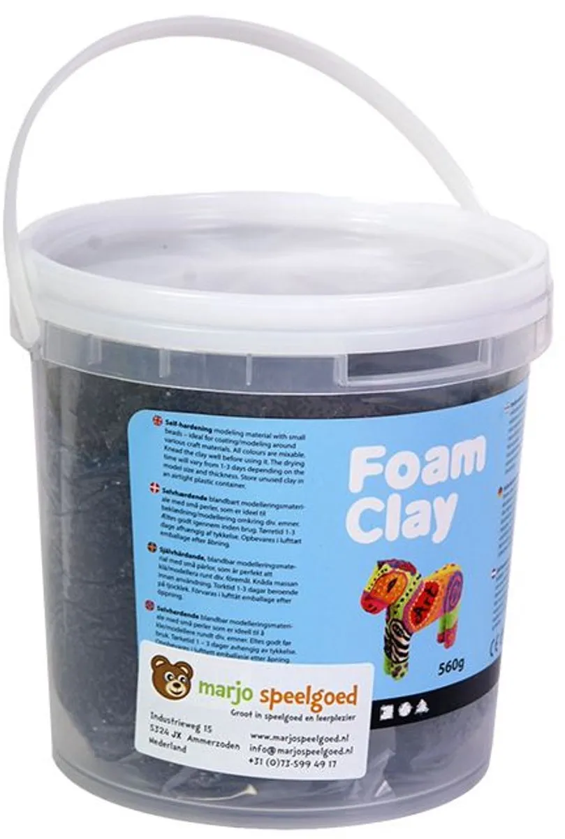 Foam Clay®, 560 gr, zwart