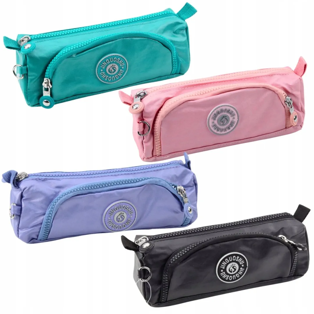 Lean Toys School Etui 2 Vakken - Mix Kleuren - afbeelding 2 van 4
