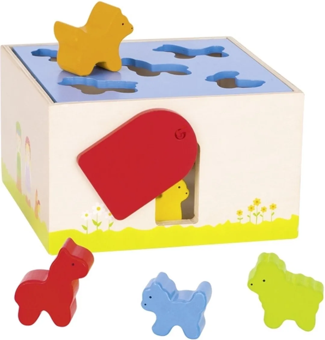 Goki Sort Box Farm Animals 58665