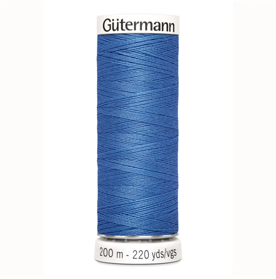 Gutermann Polyester Naaigaren 200m - Blauw
