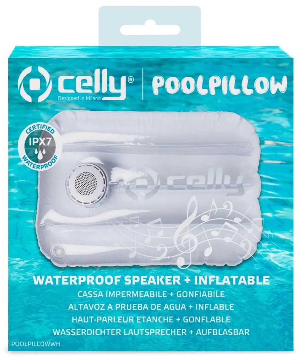 Celly - Pool Pillow 3W with Speaker