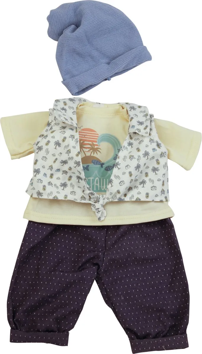 Schildkröt Poppenkleding Babypop 52cm