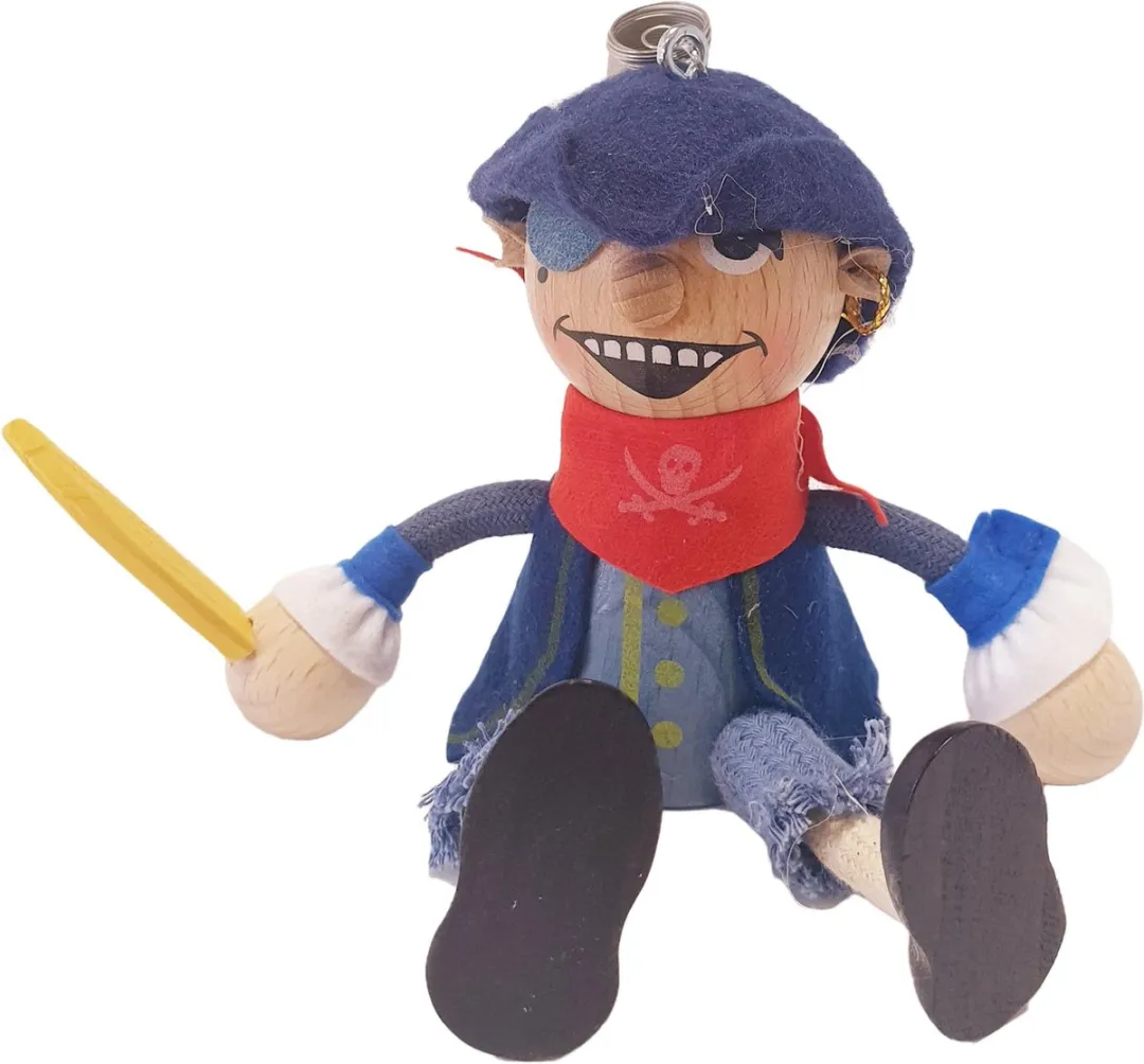 Tricky-Toy Piraat Speelpoppetje