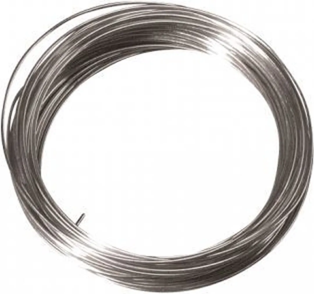 Zilverdraad met koperkern voor sieradenmaken 0,4mm 20m