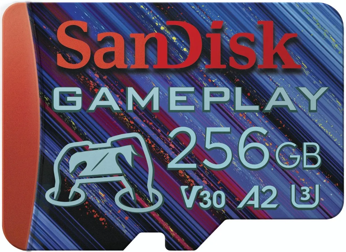 SanDisk MicroSDXC Gameplay 256GB SDSQXAV-256G-GN6XN