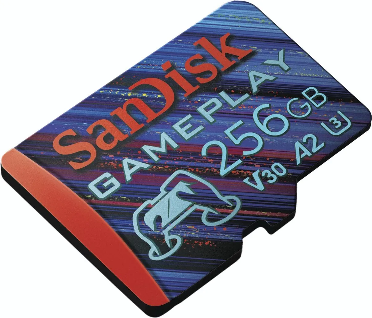SanDisk MicroSDXC Gameplay 256GB SDSQXAV-256G-GN6XN