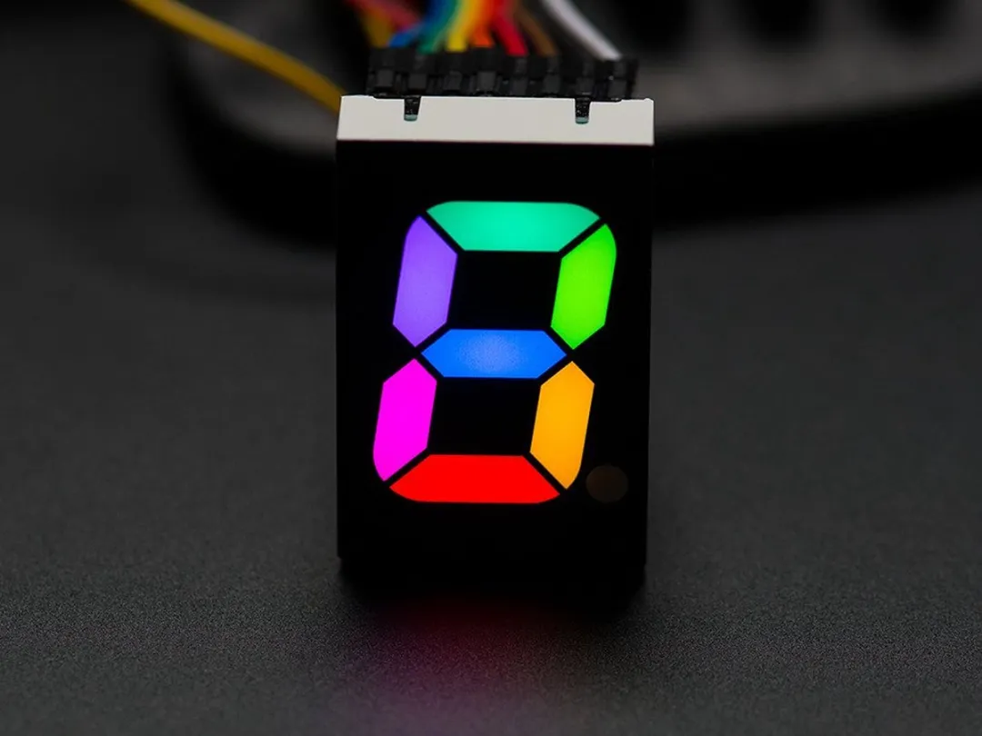 Adafruit RGB 7-Segment Digit 1 inch