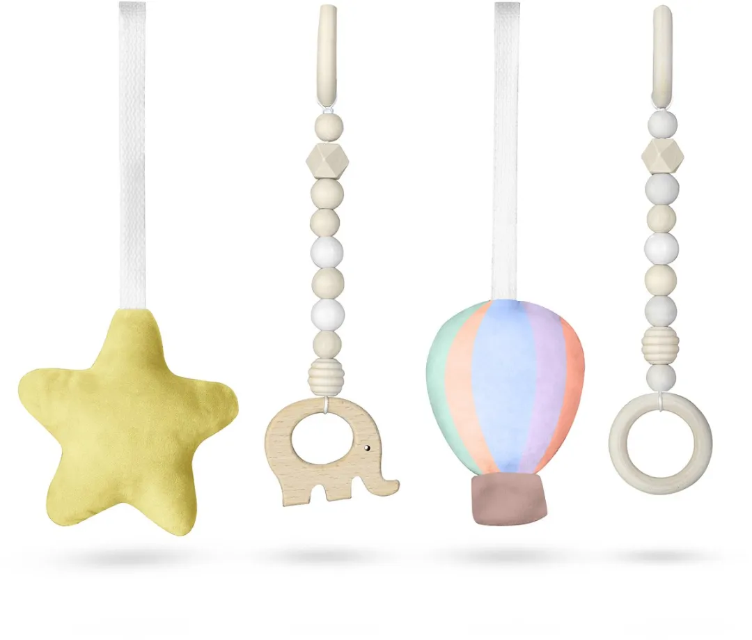 Lionelo Anis Babygym Hout & Speelboog - Beukenhout - afbeelding 6 van 6