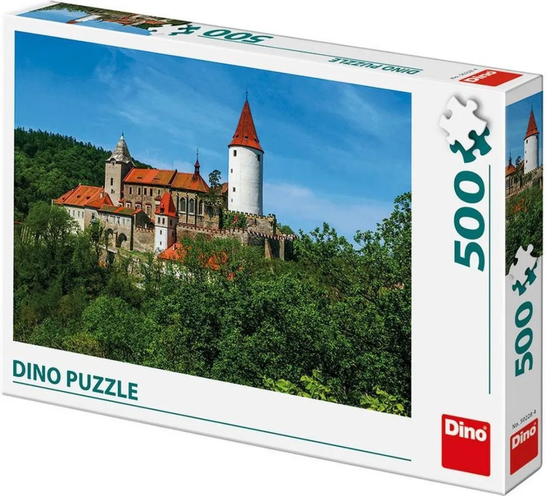 Dino Puzzel Křivoklát 500 Stuks