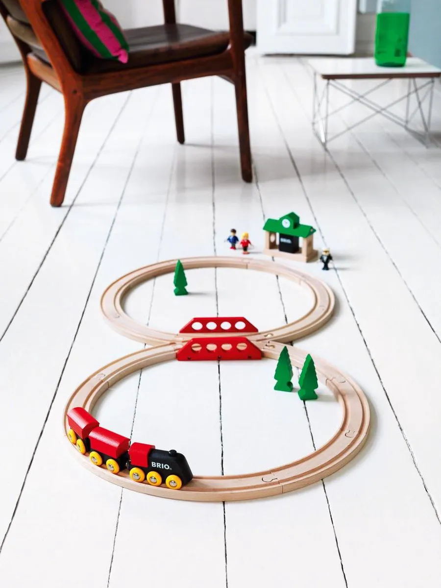BRIO Klassieke Treinset 33028 - Rood