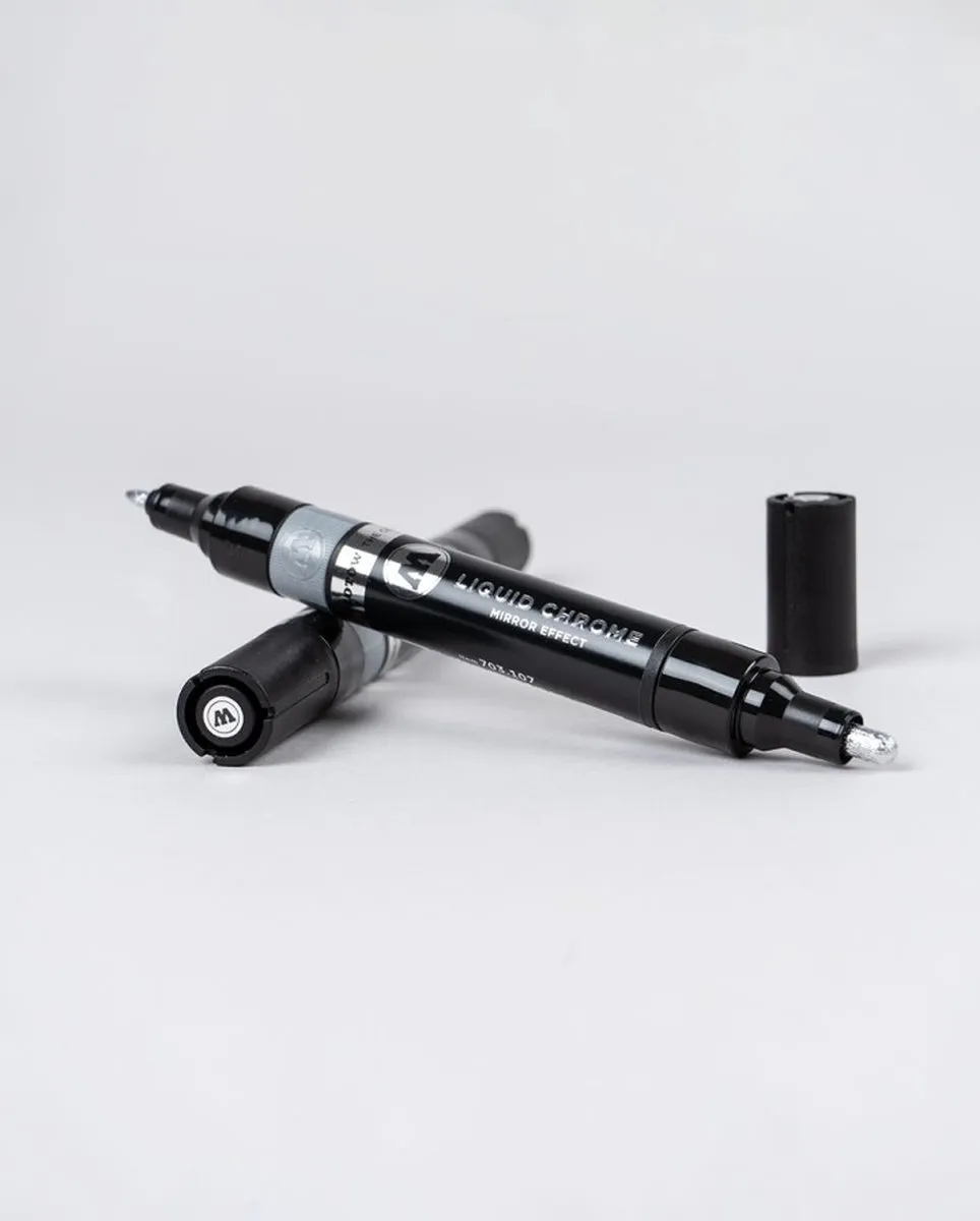 Molotow Liquid Chrome Twin Tip Marker 1,5mm/4mm