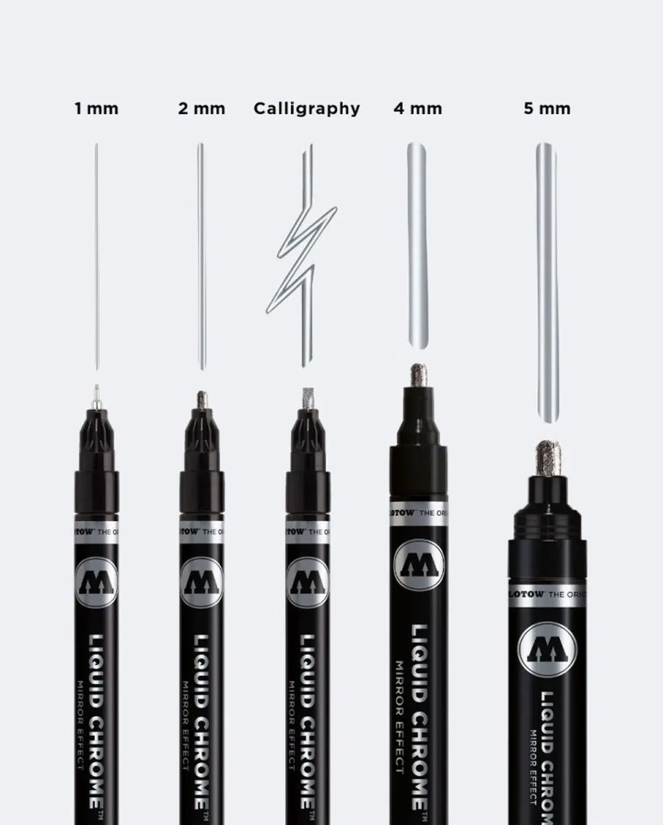 Molotow Liquid Chrome Twin Tip Marker 1,5mm/4mm