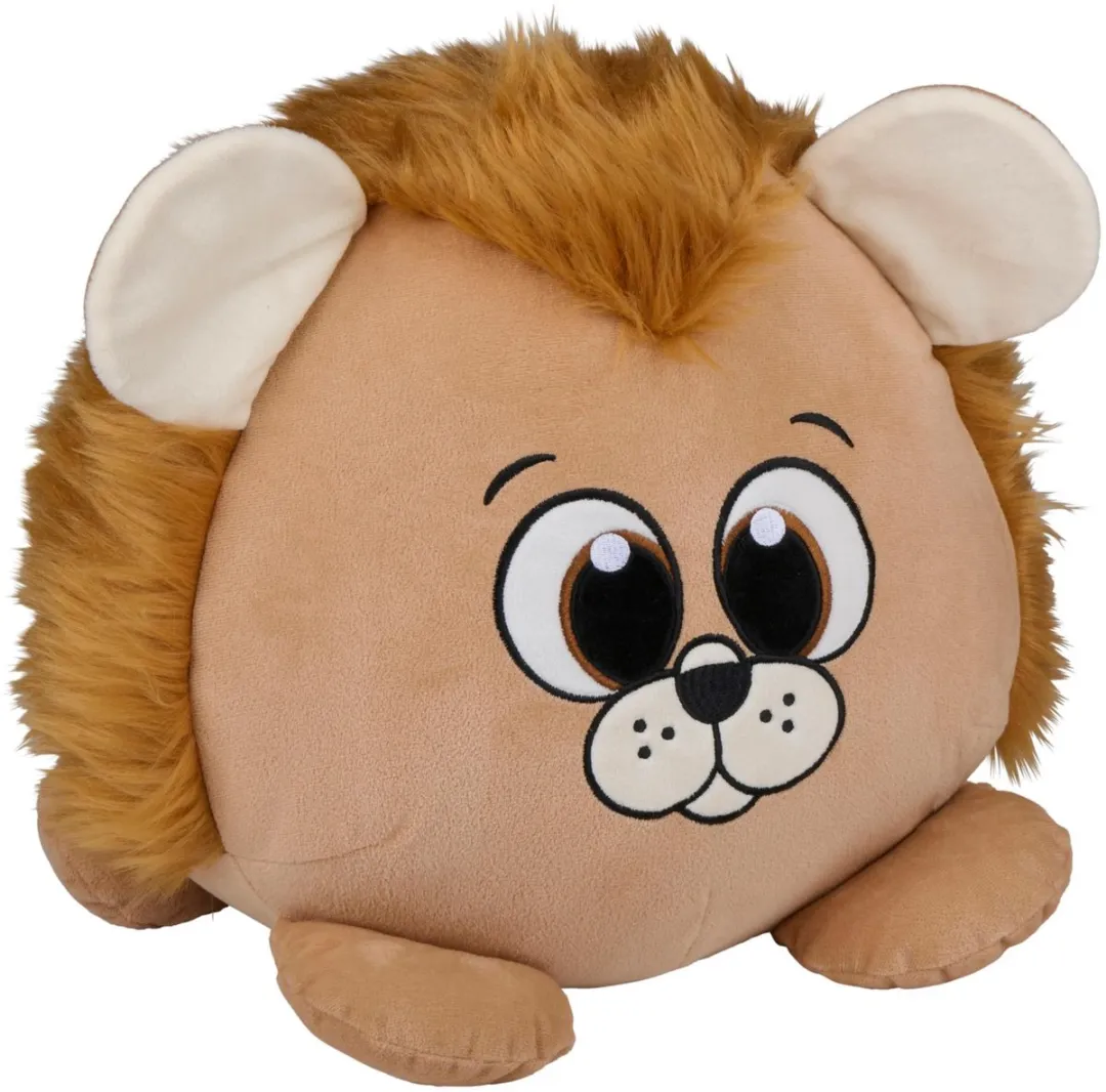 Eddy Toys Pluche Leeuw Knuffel 35cm - Bruin