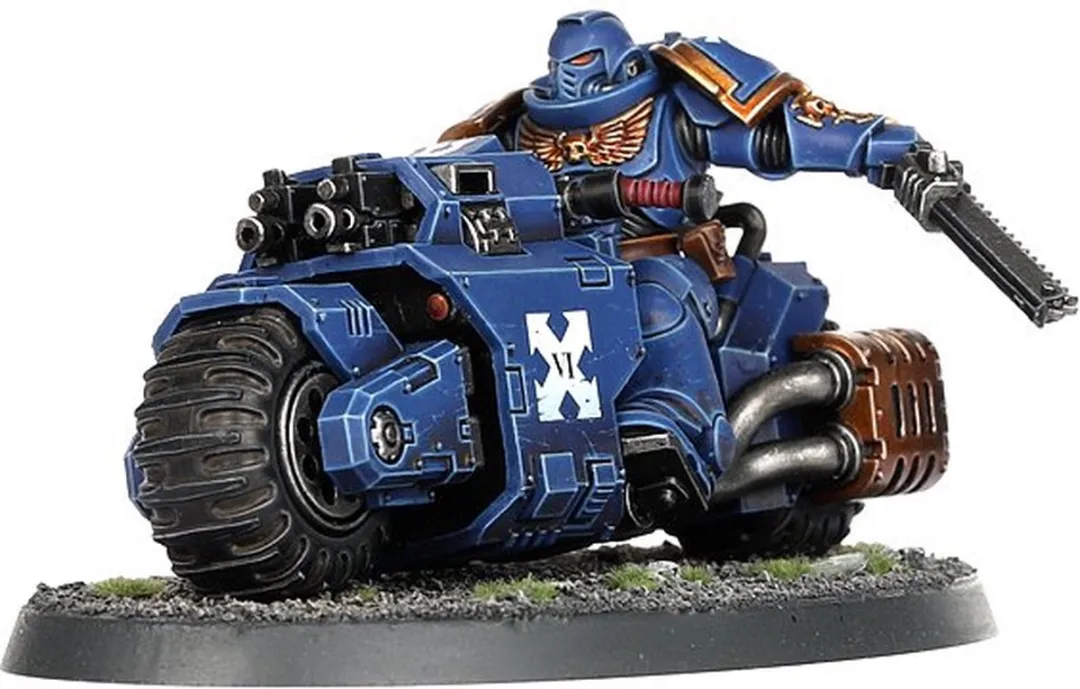 Games Workshop Space Marines Outriders - 40 Onderdelen