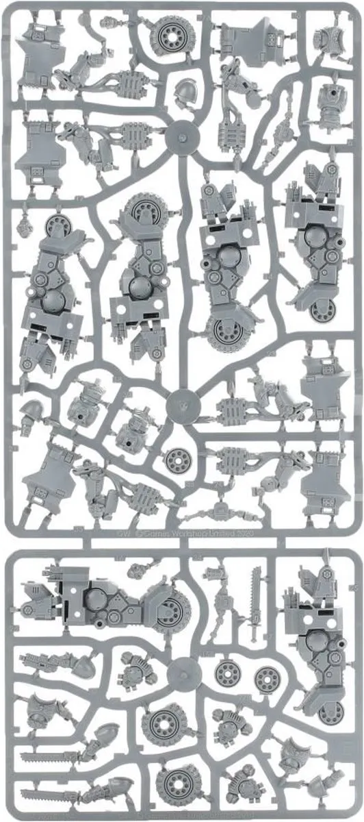 Games Workshop Space Marines Outriders - 40 Onderdelen