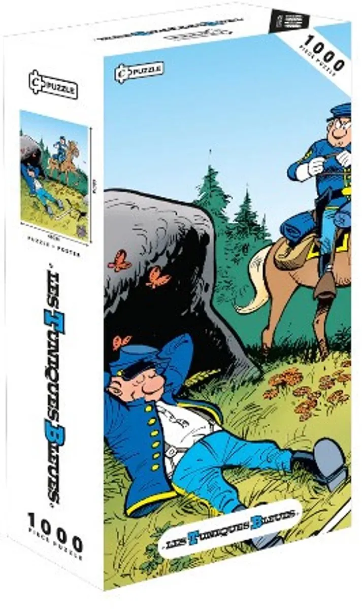 Plastoy Blauwbloezen Puzzel 1000 Stuks