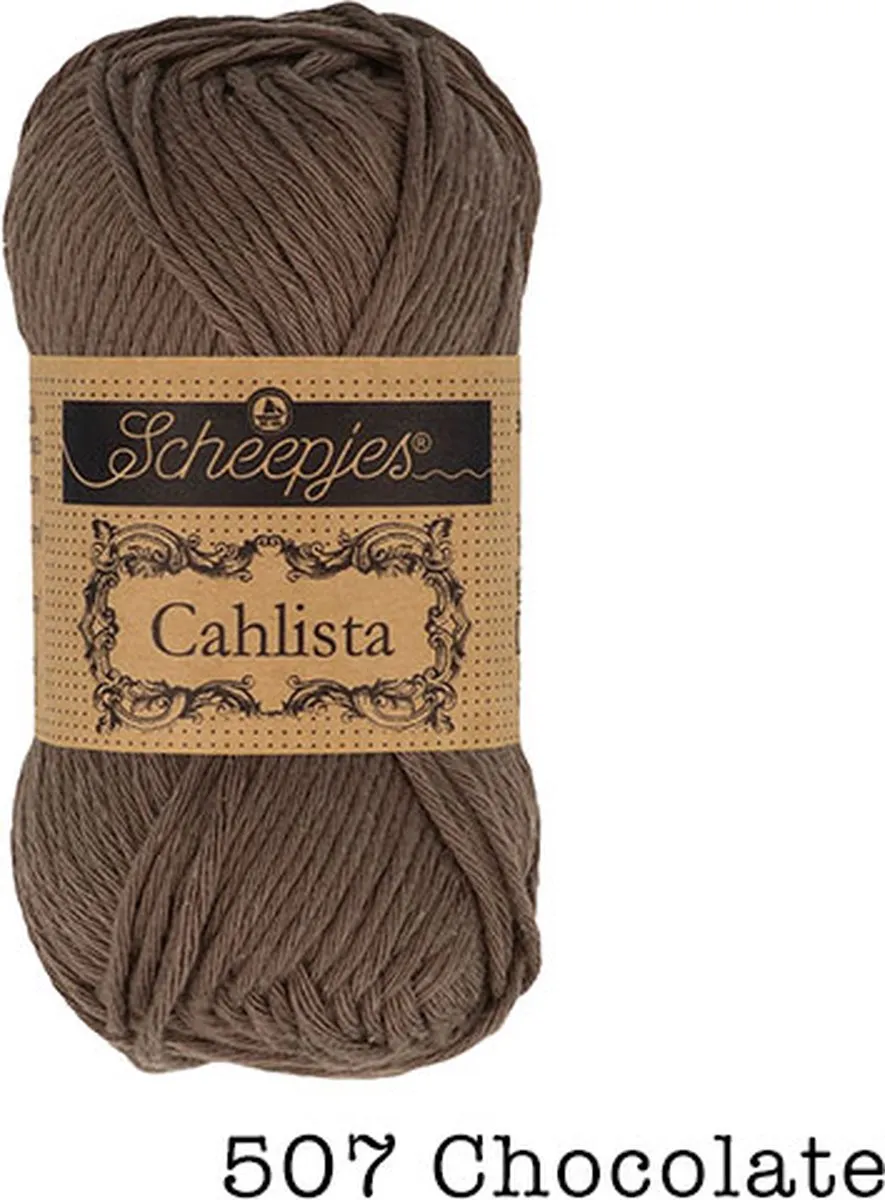 Scheepjes Cahlista Chocolate - 1 Stuk