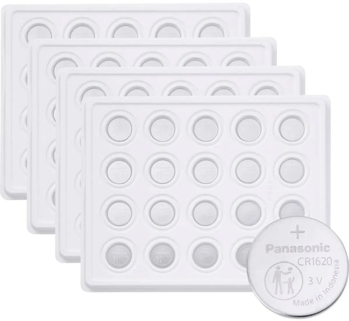 Panasonic CR1620 Knoopcel 3V