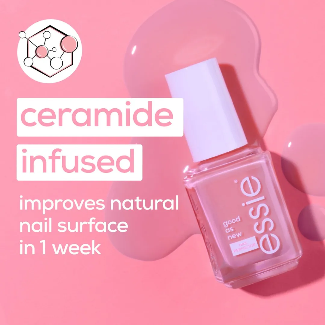 essie Good as New Nail Perfector Nagellak 13.5ml - Transparante roze tint