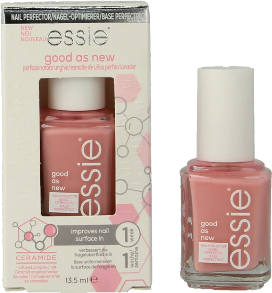 essie Good as New Nail Perfector Nagellak 13.5ml - Transparante roze tint