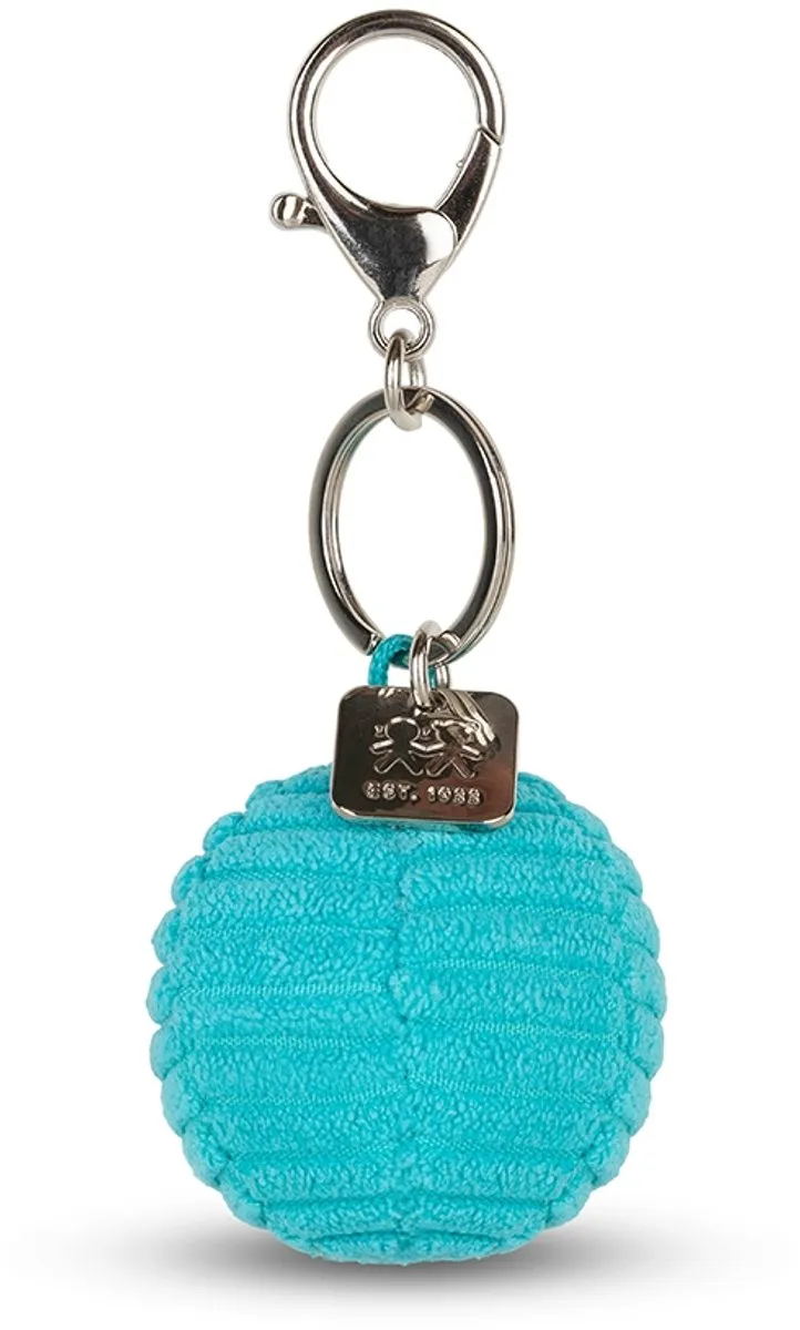 Bon Ton Toys Smiley Sleutelhanger - Teal 4.5cm