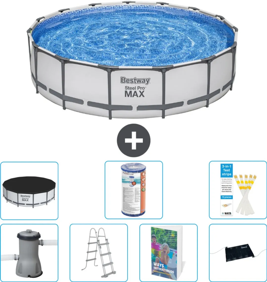 Bestway Steel Pro MAX Zwembad 457x107cm