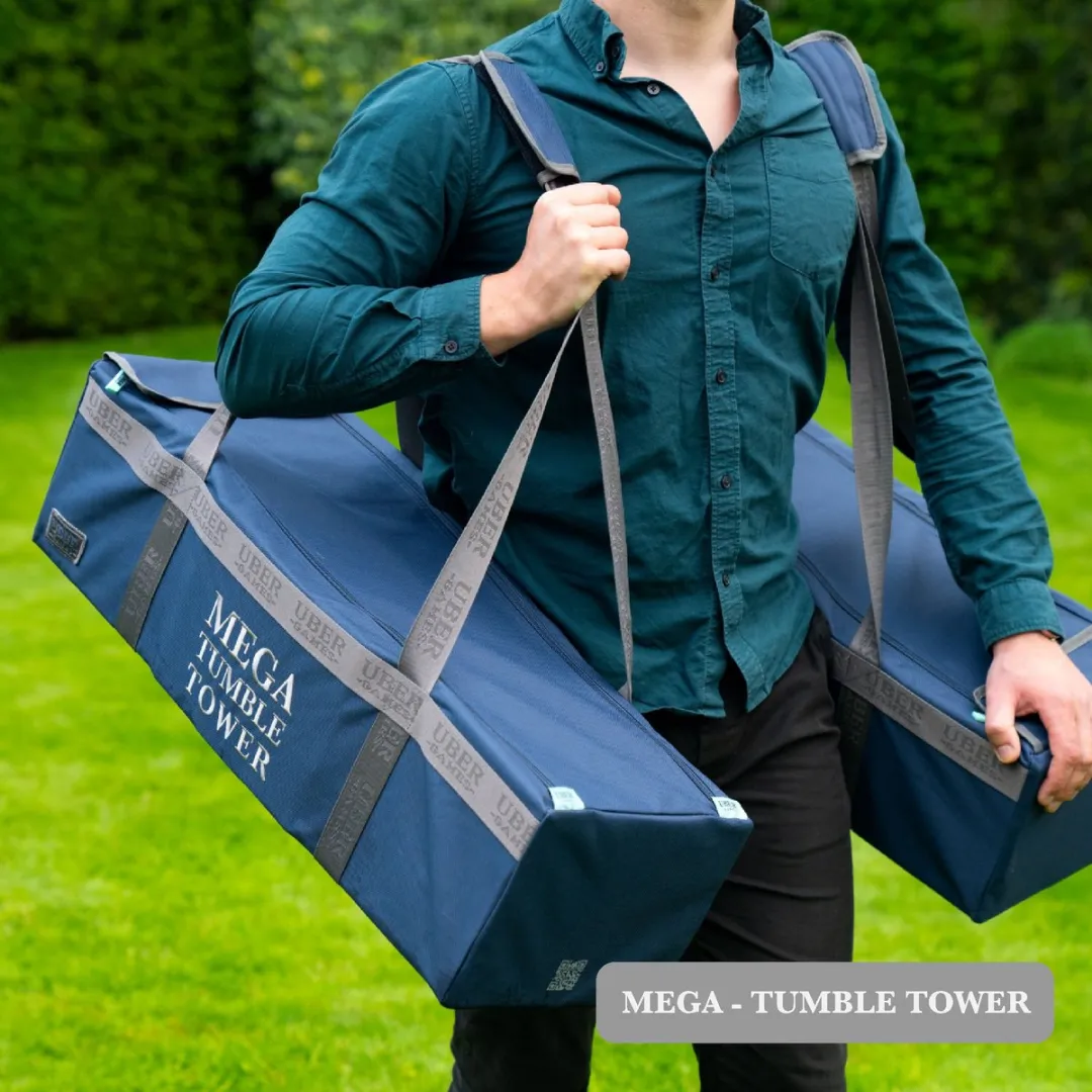 Ubergames Stapeltoren Mega Tower-Mega - 200cm - 35KG - Pijnhout