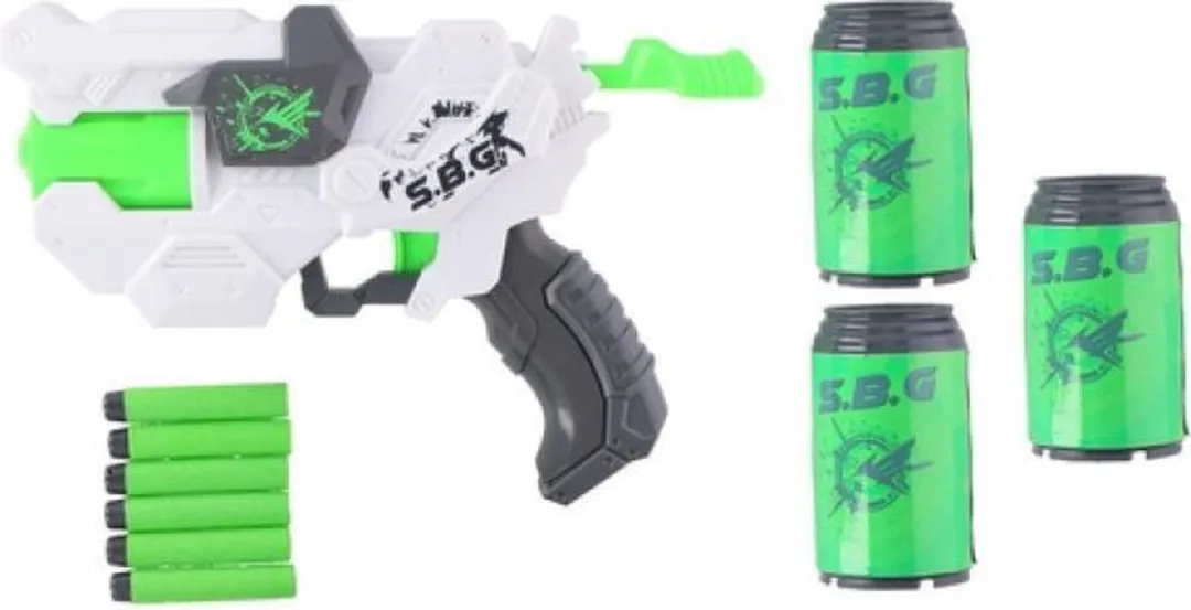 Eddy Toys Shooter Pistool Wit