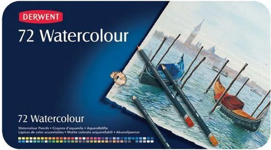 Derwent Watercolour Potloden 72 Stuks