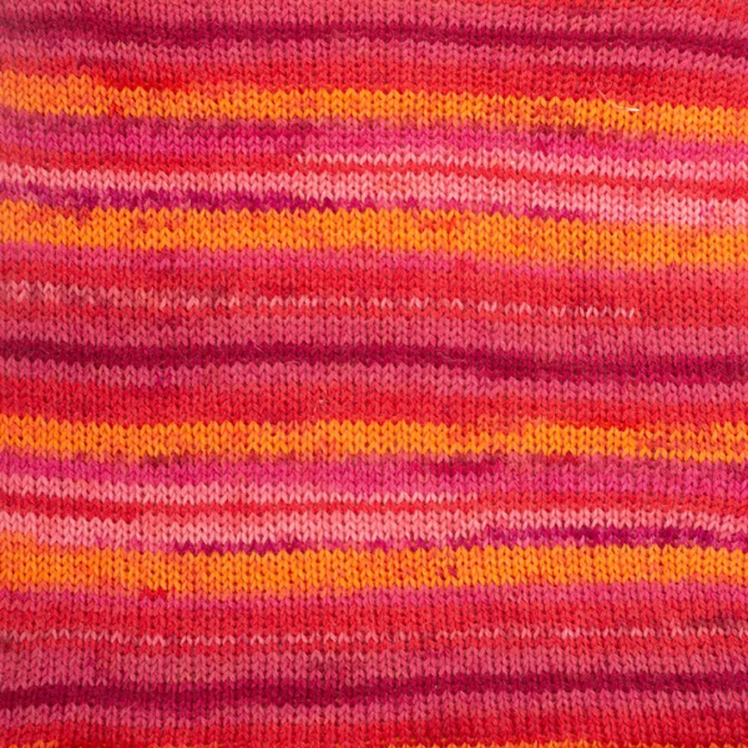 Drops Fabel Print Wol Garen Sunset