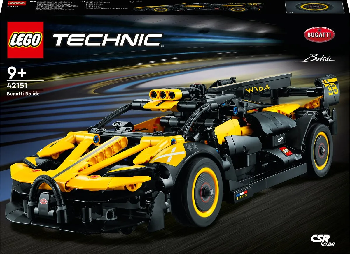 LEGO Technic Bugatti Bolide Bouwpakket 905 Stukken - Meerkleurig