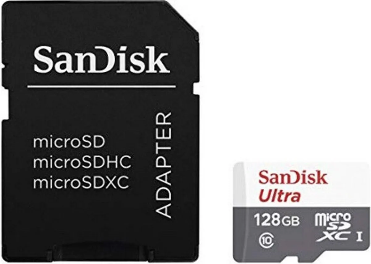SanDisk SDSQUNR-128G-GN3MA MicroSD 128GB - C10 80-100MB/s