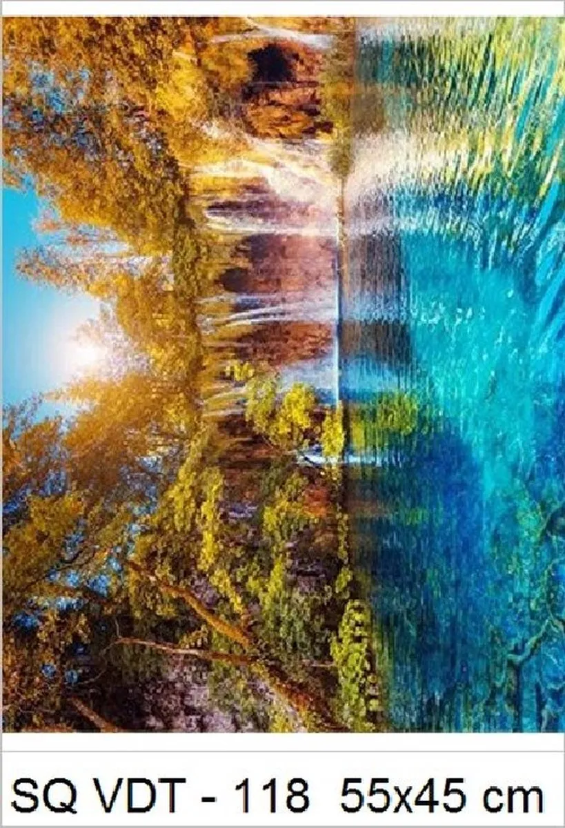 VDTOYS DIAMOND Painting VDTA118 Forest 2 - Groot formaat 55x45cm