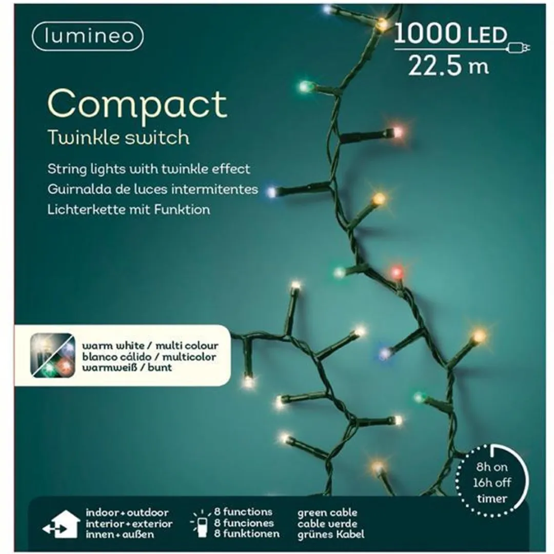 Lumineo LED Compact Light Multicolor 1000L