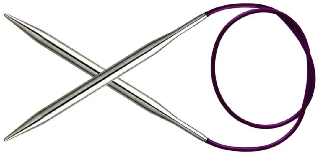 KnitPro Nova Metal rondbreinaalden 150cm 7.00mm - 3st