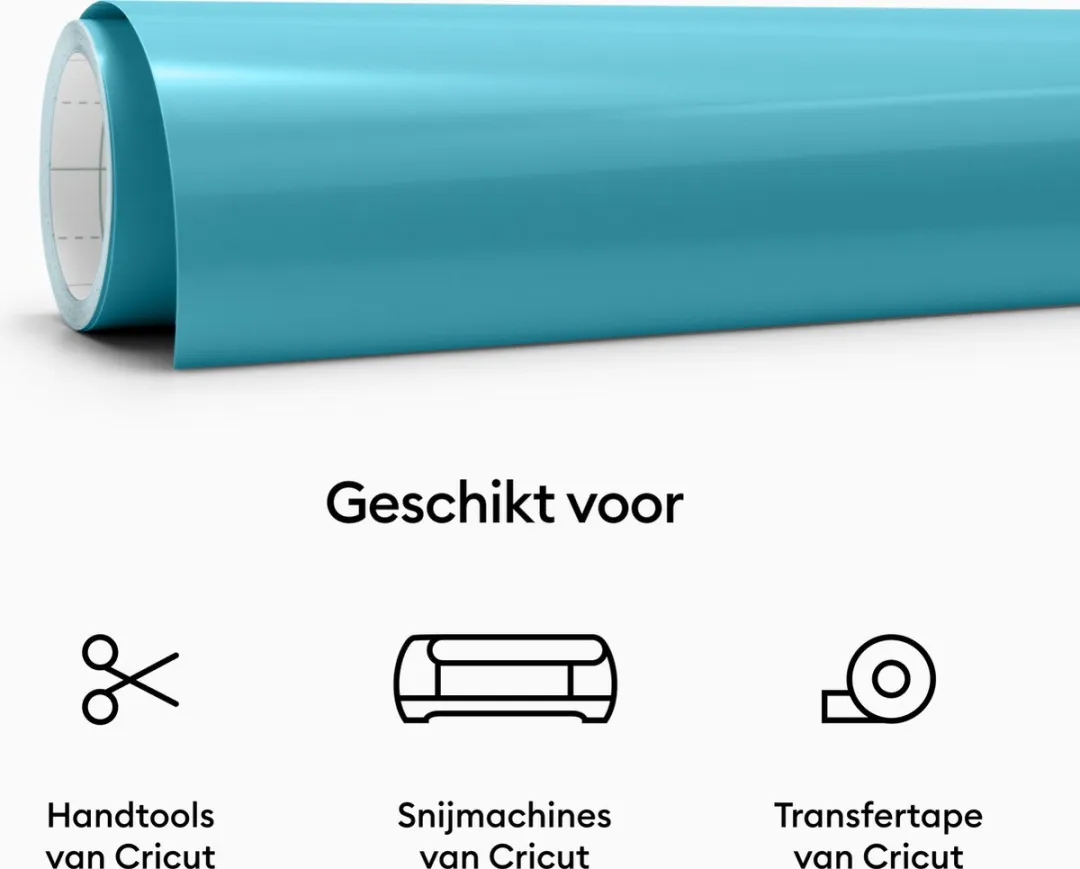 Cricut Color Change Vinyl HOT Permanent 30x60cm - Blauw