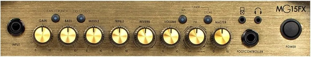 Marshall MG15GFX Gitaarversterker 15W - Zwart