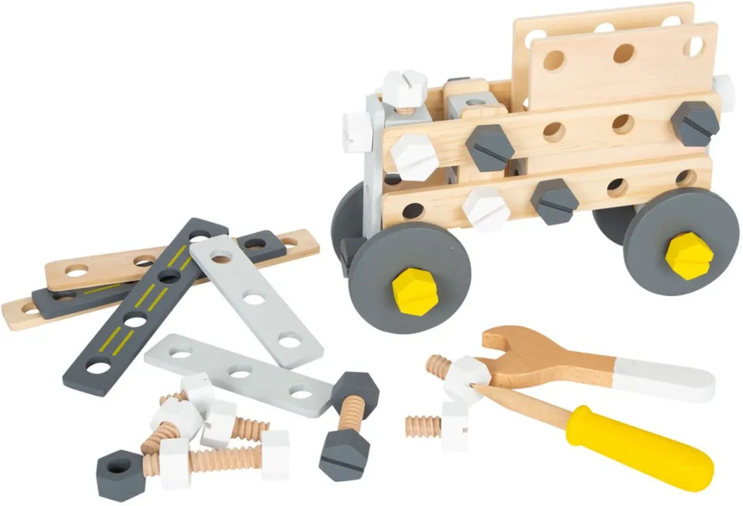 Small Foot Miniwob Houten Constructieset 67 Onderdelen