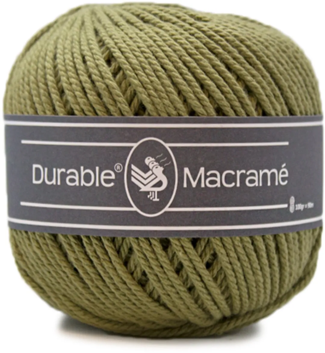 Durable Macramé 2168 Katoen Garen - Khaki