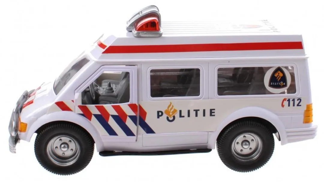 Jonotoys Reddingsdienstvoertuigen - 3 Stuks 9,5cm Multicolor
