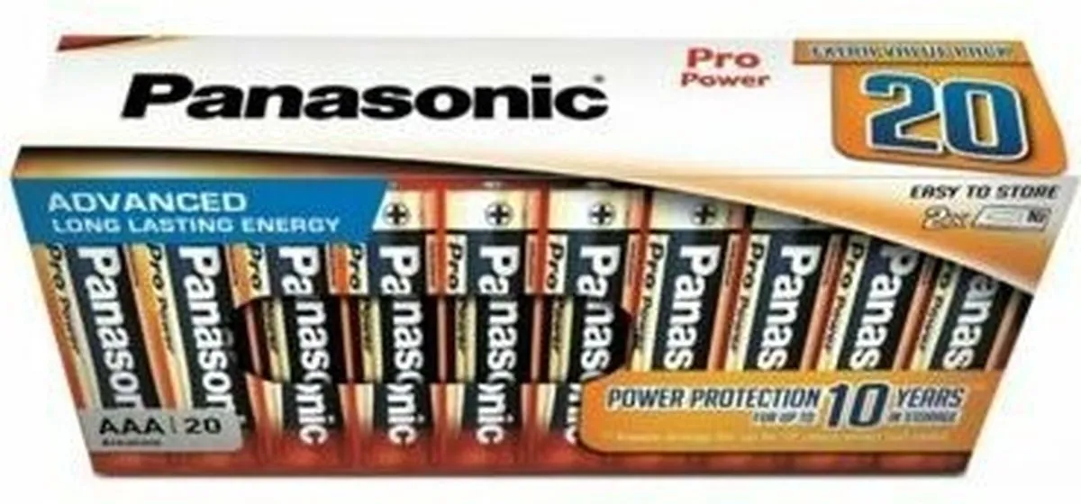Panasonic AAA LR03PPG Batterijen
