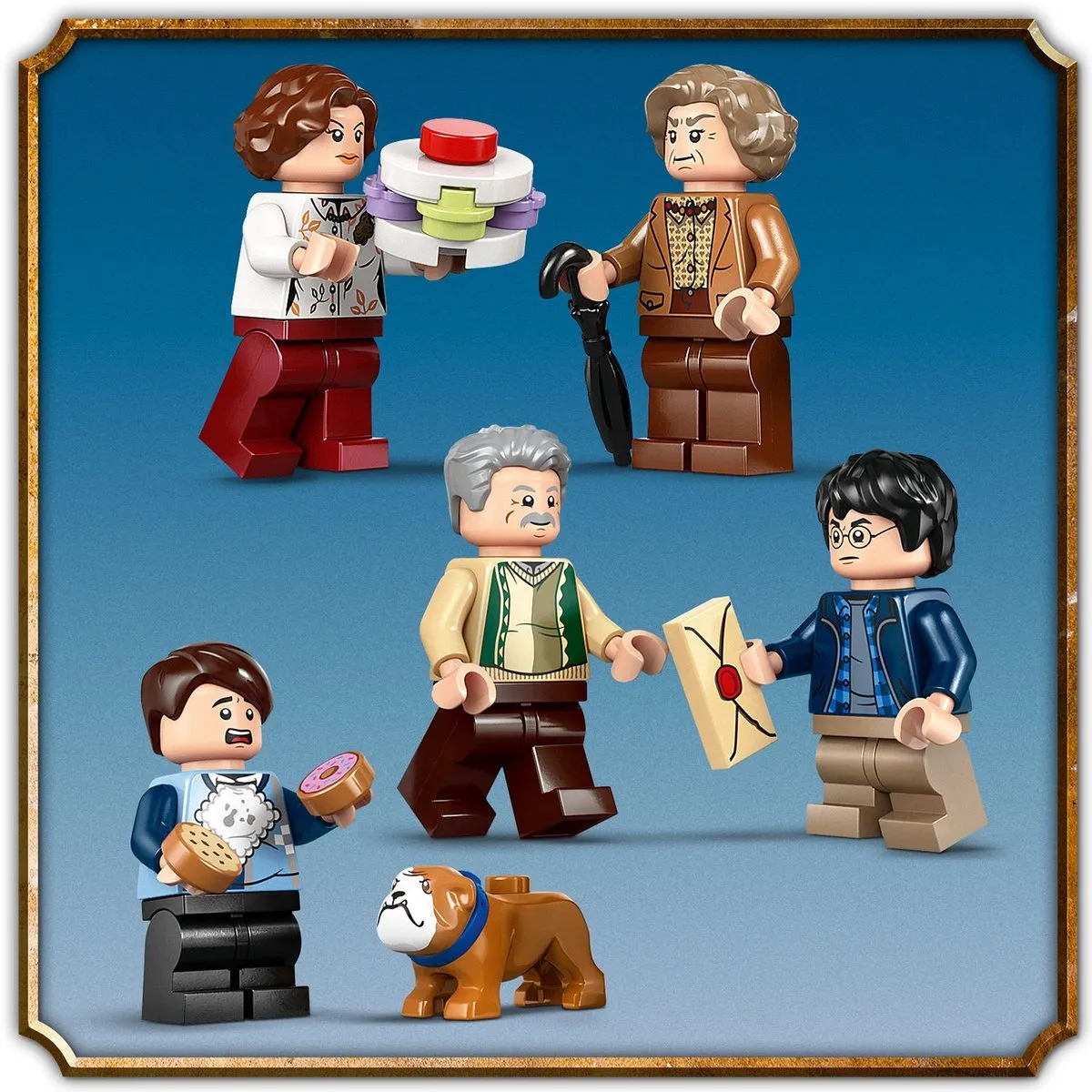 LEGO Harry Potter 76451 Ligusterlaan Bouwpakket - 639 Stukken - 5 Minifiguren - Multicolor