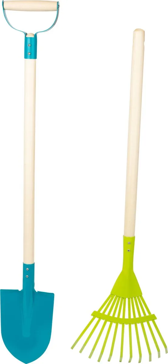 Small Foot Gardentoolset Duo - Blauw/Groen