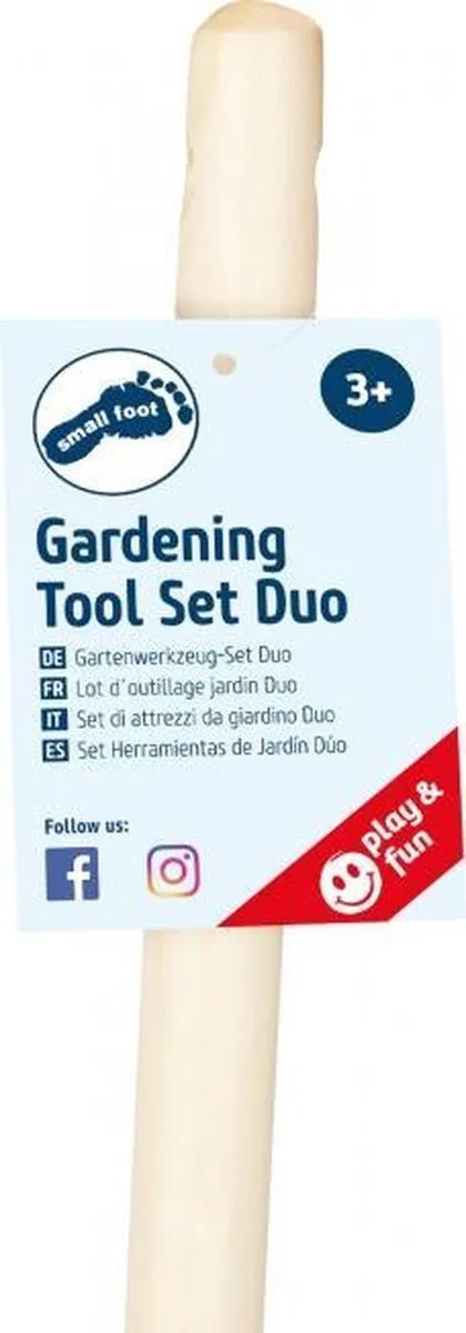 Small Foot Gardentoolset Duo - Blauw/Groen